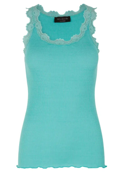 002 Rosemunde Camisole dentelle dans le haut