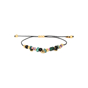 421622 Franck Herval bracelet corde ajustable noire