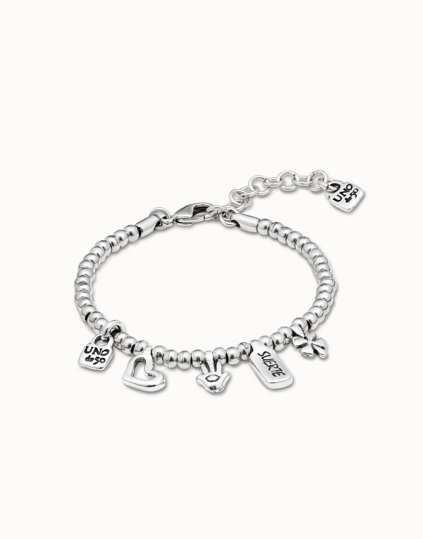 385222 Uno de 50 bracelet argent breloques