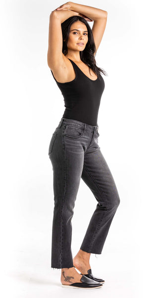 382122 AOS jean droit charcoal