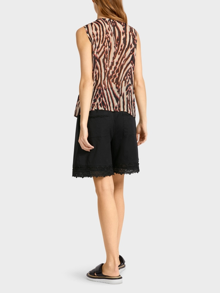 518913 Marccain blouse imprimé animal