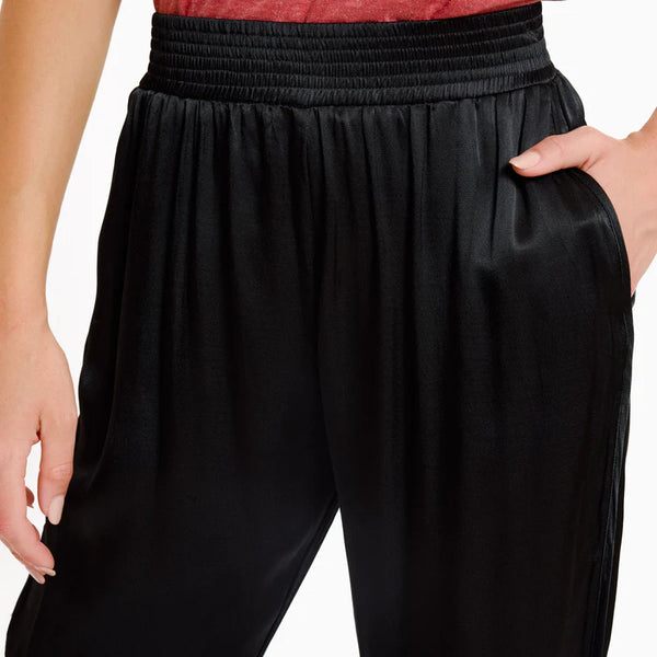 491313 Artlove pantalon soyeux noir