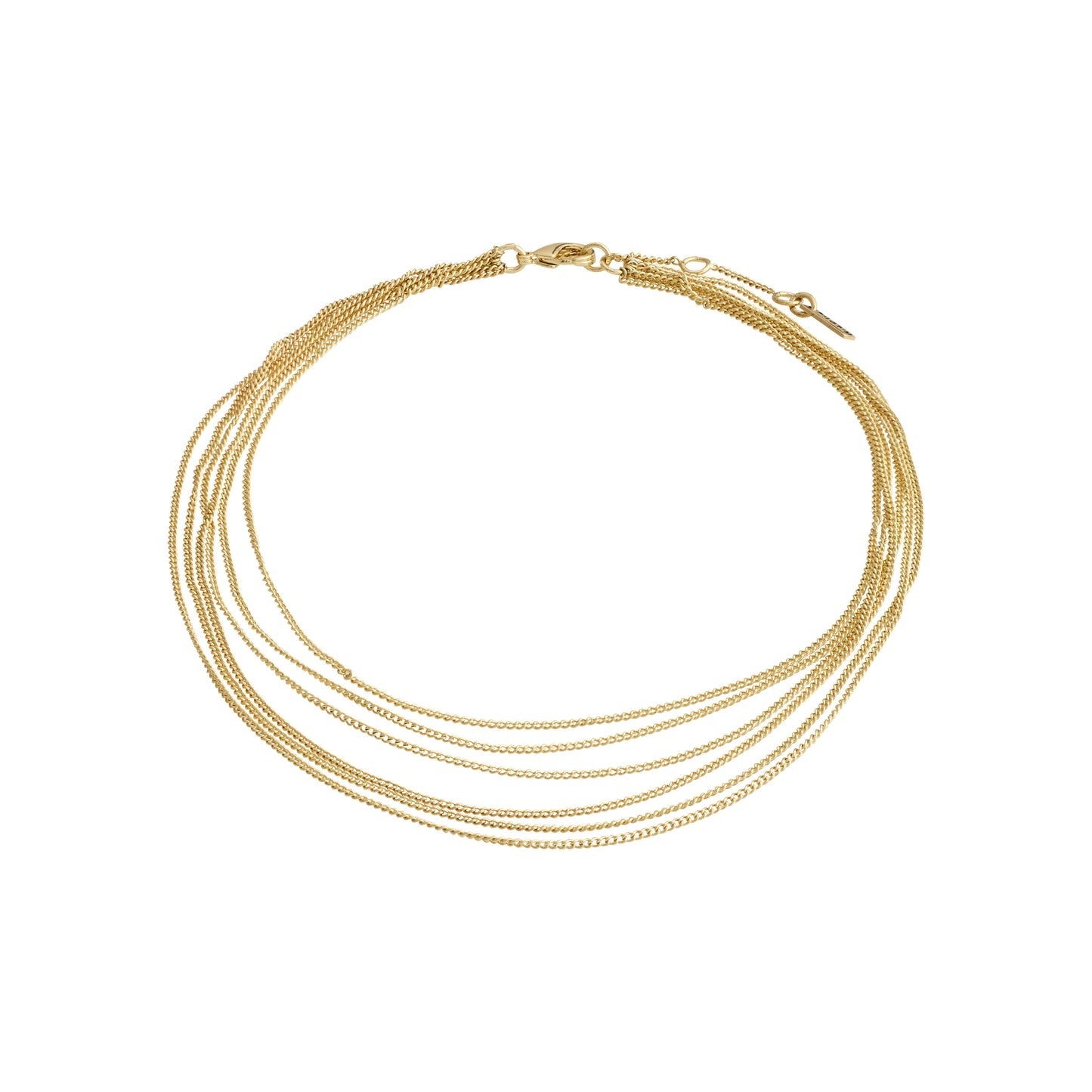460613 Pilgrim bracelet cheville  multi chaines