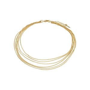 460613 Pilgrim bracelet cheville  multi chaines