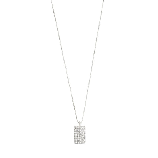 462013 Pilgrim collier argent pendentif tag cristaux
